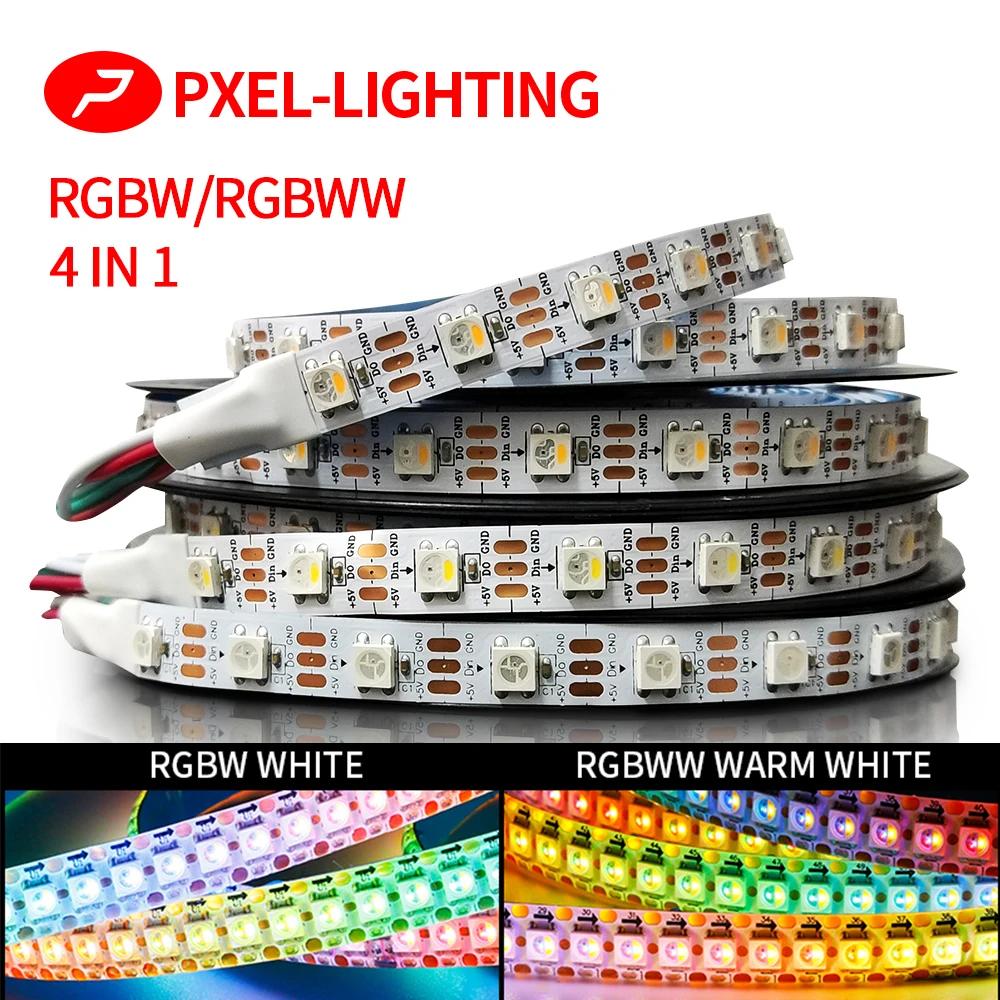 SK6812 RGBW LED Ʈ ,  ּ   RGBWW LED , 4 in 1 ( WS2812B), 1m 5m 30 60 144 LED, IP30 65 67 DC5V